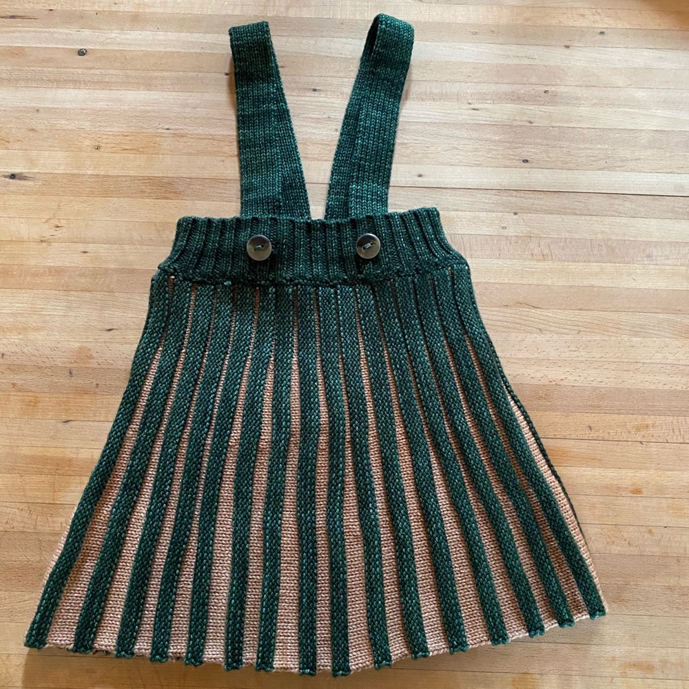 Misha and Puff Accordion Pleat Pinafore